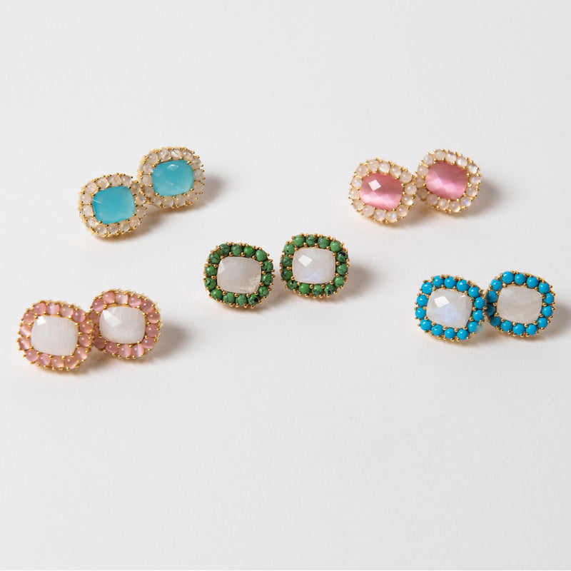 Reams Studs - Blue Turquoise